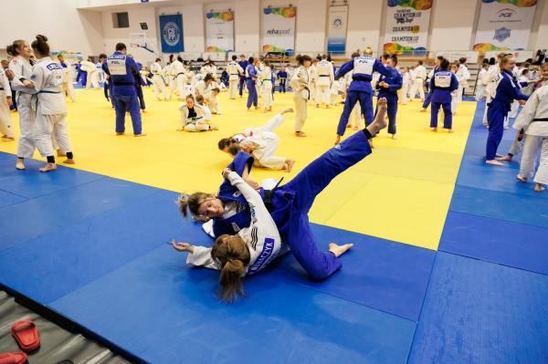 Zainagurowany 27 marca br. w Centrum Sportu Politechniki Poznańskiej   Brother Champion Judo Camp - Gwiazdy  Igrzysk potrwa do 29 marca br. - kliknij aby powiększyć