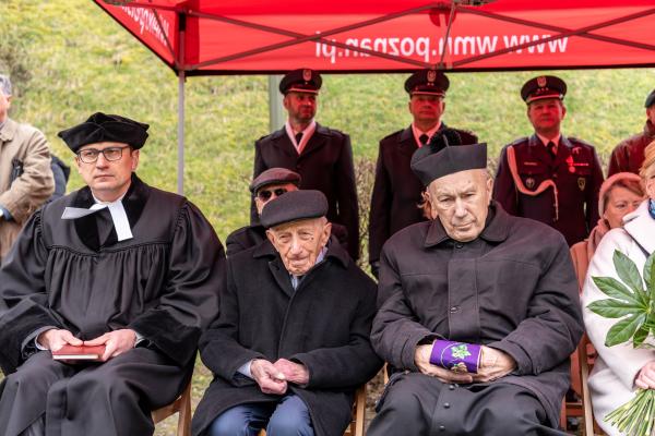 Uroczystość upamiętniająca ofiary okupacji niemieckiej 1939–1945 w Forcie VII- kliknij aby powiększyć