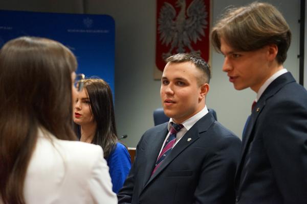I posiedzenie VII Kadencji Parlamentu Młodych Rzeczypospolitej Polskiej- kliknij aby powiększyć