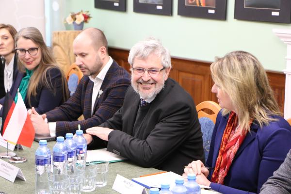 Wielkopolskę odwiedził  Axel Vogel, Minister Rolnictwa, Środowiska i Ochrony Klimatu Kraju Związkowego Brandenburgia.- kliknij aby powiększyć