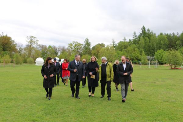 Wielkopolskę odwiedził  Axel Vogel, Minister Rolnictwa, Środowiska i Ochrony Klimatu Kraju Związkowego Brandenburgia.- kliknij aby powiększyć