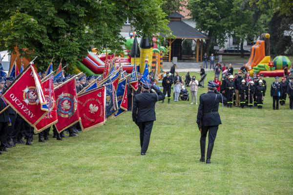 Wojewódzkie Obchody Dnia Strażaka w Miłosławiu- kliknij aby powiększyć