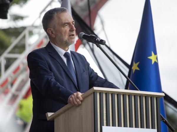 Wojewódzkie Obchody Dnia Strażaka w Miłosławiu- kliknij aby powiększyć