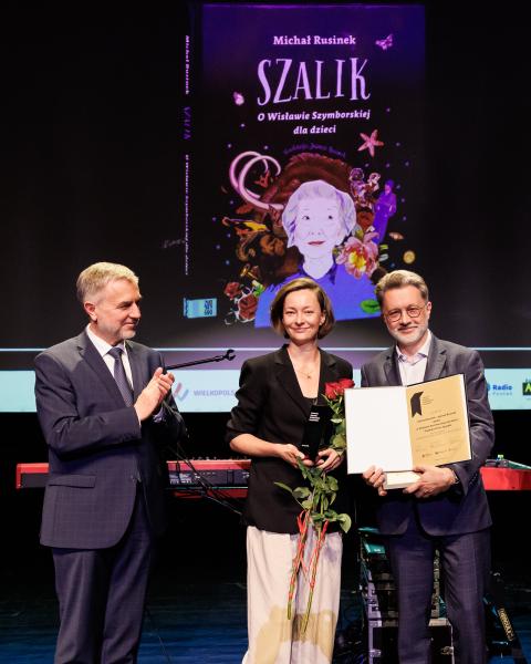 Literacka Nagroda Wielkopolskich Czytelników jest wspólną inicjatywą Samorządu Województwa Wielkopolskiego i Wojewódzkiej Biblioteki Publicznej i Centrum Animacji Kultury w Poznaniu.- kliknij aby powiększyć