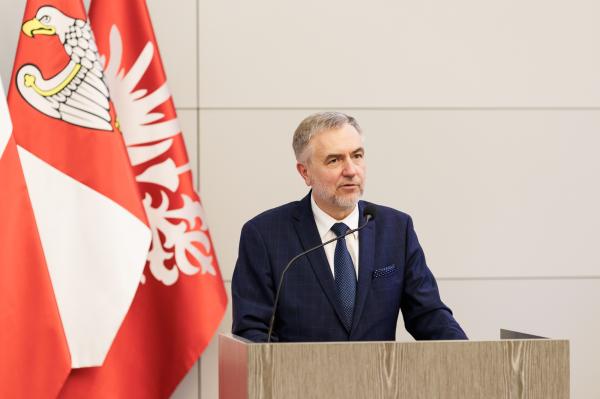Marek Woźniak, Marszałek Województwa Wielkopolskiego- kliknij aby powiększyć