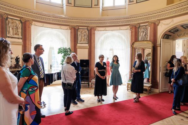 Gala wręczenia nagród i wyróżnień w Konkursie na Wydarzenie Muzealne Roku w Wielkopolsce IZABELLA 2023 odbyła się w Muzeum w Lewkowie.- kliknij aby powiększyć