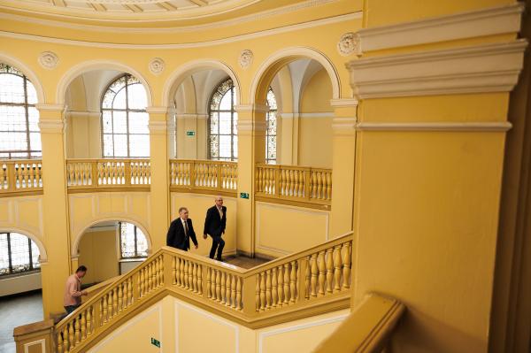 PKP Polskie Linie Kolejowe S.A. w poniedziałek 27 maja podpisały umowę na opracowanie projektów wykonawczych oraz na realizację prac budowlanych w ramach projektu Prace na towarowej obwodnicy Poznania- kliknij aby powiększyć