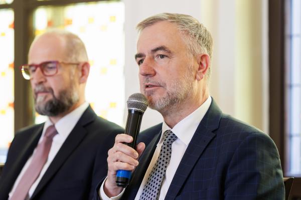 Podpisanie Listu Intencyjnego inaugurującego współpracę w ramach obchodów tysięcznej rocznicy koronacji pierwszych królów Polski- kliknij aby powiększyć