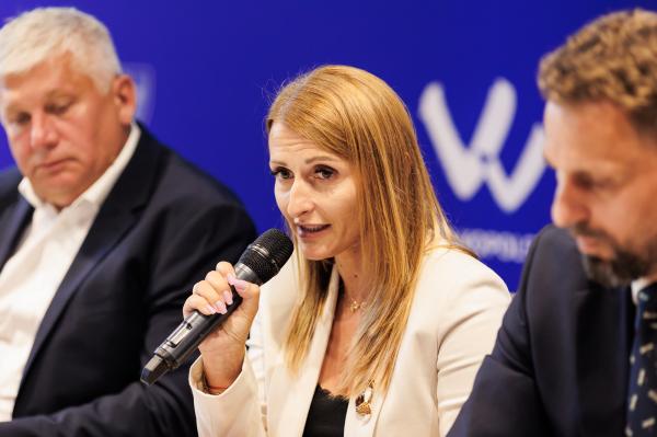 Konferencja prasowa: Fundusze Europejskie dla Wielkopolski poprawią jakość kształcenia i infrastrukturę edukacyjną- kliknij aby powiększyć