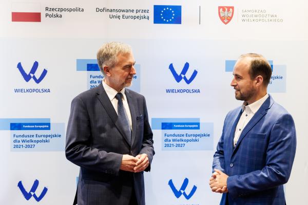 Konferencja prasowa: Fundusze Europejskie dla Wielkopolski poprawią jakość kształcenia i infrastrukturę edukacyjną- kliknij aby powiększyć