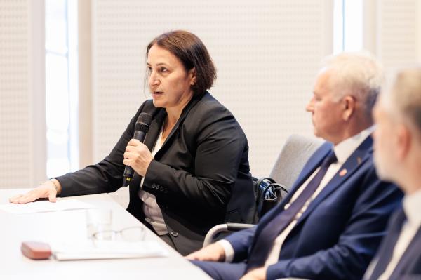  Konferencja prasowa: Fundusze Europejskie dla Wielkopolski na rozwój gospodarki wodno-ściekowej- kliknij aby powiększyć