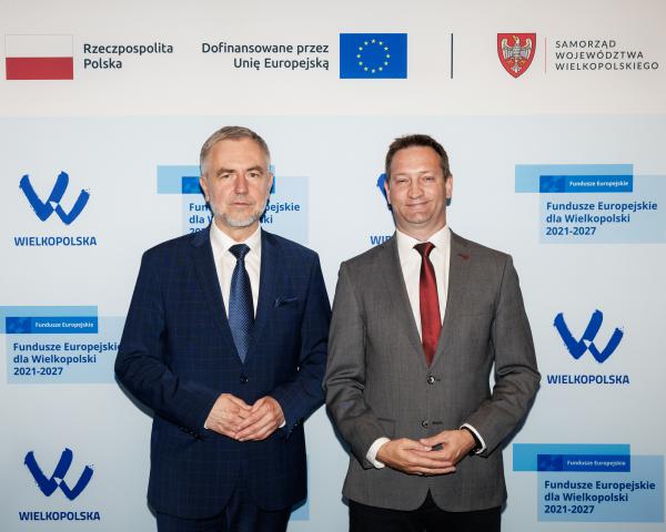  Konferencja prasowa: Fundusze Europejskie dla Wielkopolski na rozwój gospodarki wodno-ściekowej- kliknij aby powiększyć