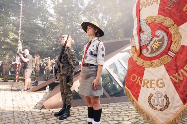 Obchody 80. rocznicy Powstania Warszawskiego w Poznaniu- kliknij aby powiększyć
