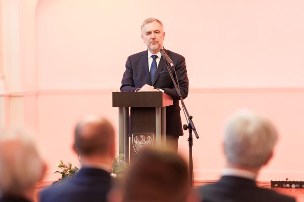 Gala wręczenia Nagrody Naukowej Samorządu Województwa Wielkopolskiego 2024- kliknij aby powiększyć