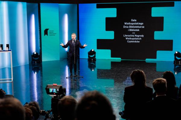 Gala Wielkopolskiego Dnia Bibliotekarza i Bibliotek oraz Literackiej Nagrody Wielkopolskich Czytelników 2025- kliknij aby powiększyć