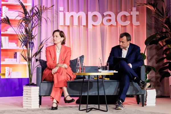 Na terenie Międzynarodowych Targów Poznańskich Marszałek odbywa się konferencja Impact.- kliknij aby powiększyć