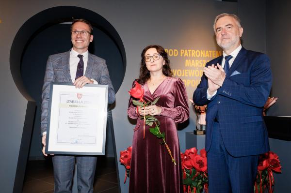 Wielkopolscy muzealnicy zostali nagrodzeni Izabellami- kliknij aby powiększyć