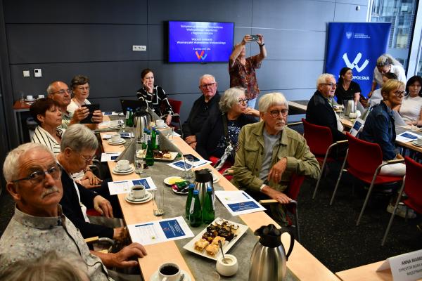 Przedstawiciele bretońskich gmin z wizytą w Urzędzie Marszałkowskim- kliknij aby powiększyć