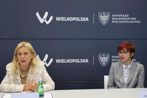 Konferencja prasowa w siedzibie Urzędu Marszałkowskiego poświęcona projektowi W Punkt- kliknij aby powiększyć