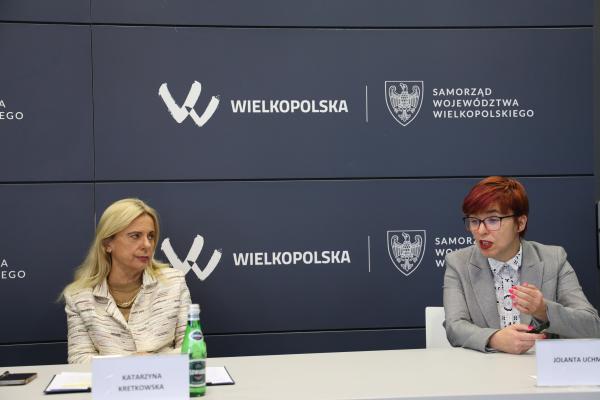 Konferencja prasowa w siedzibie Urzędu Marszałkowskiego poświęcona projektowi W Punkt- kliknij aby powiększyć