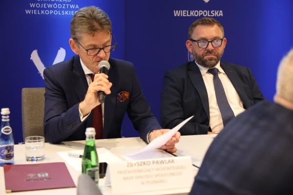 Posiedzenie plenarne Wojewódzkiej Rady Dialogu w Poznaniu- kliknij aby powiększyć