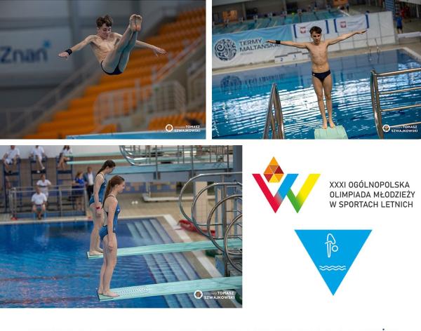 Skoki do wody na początek OOM w Sportach Letnich Wielkopolska 2025- kliknij aby powiększyć
