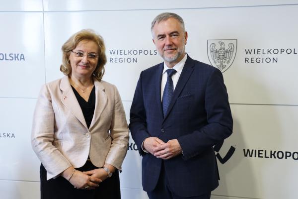 Ambasador Albanii z wizytą w Wielkopolsce- kliknij aby powiększyć