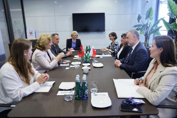 Ambasador Albanii z wizytą w Wielkopolsce- kliknij aby powiększyć