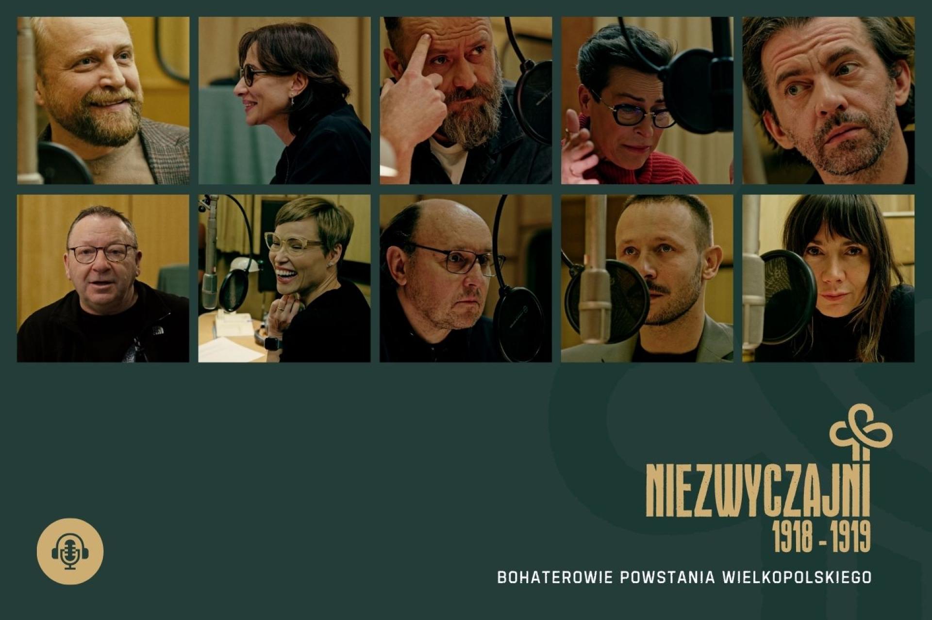 NIEZWYCZAJNI. Wybitni polscy aktorzy o Bohaterach Powstania Wielkopolskiego    - zobacz więcej