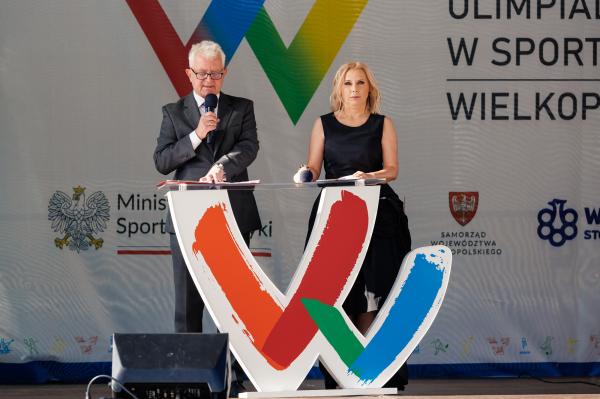 Ceremonia otwarcia XXXI Ogólnopolskiej Olimpiady Młodzieży w Sportach Letnich Wielkopolska 2025 na poznańskiej Malcie- kliknij aby powiększyć