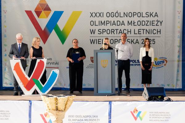 Ceremonia otwarcia XXXI Ogólnopolskiej Olimpiady Młodzieży w Sportach Letnich Wielkopolska 2025 na poznańskiej Malcie- kliknij aby powiększyć