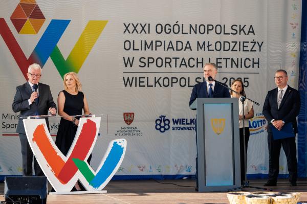 Ceremonia otwarcia XXXI Ogólnopolskiej Olimpiady Młodzieży w Sportach Letnich Wielkopolska 2025 na poznańskiej Malcie- kliknij aby powiększyć