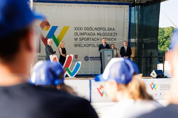 Ceremonia otwarcia XXXI Ogólnopolskiej Olimpiady Młodzieży w Sportach Letnich Wielkopolska 2025 na poznańskiej Malcie- kliknij aby powiększyć
