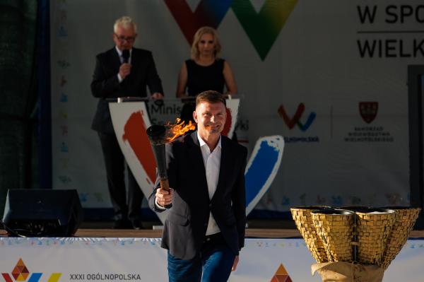 Ceremonia otwarcia XXXI Ogólnopolskiej Olimpiady Młodzieży w Sportach Letnich Wielkopolska 2025 na poznańskiej Malcie- kliknij aby powiększyć