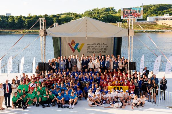 Ceremonia otwarcia XXXI Ogólnopolskiej Olimpiady Młodzieży w Sportach Letnich Wielkopolska 2025 na poznańskiej Malcie- kliknij aby powiększyć