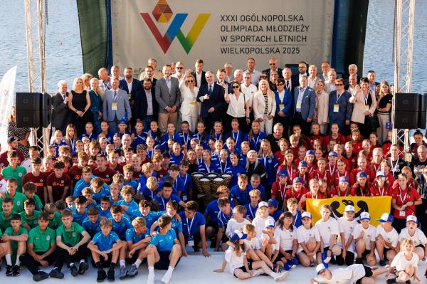 Ceremonia otwarcia XXXI Ogólnopolskiej Olimpiady Młodzieży w Sportach Letnich Wielkopolska 2025 na poznańskiej Malcie- kliknij aby powiększyć
