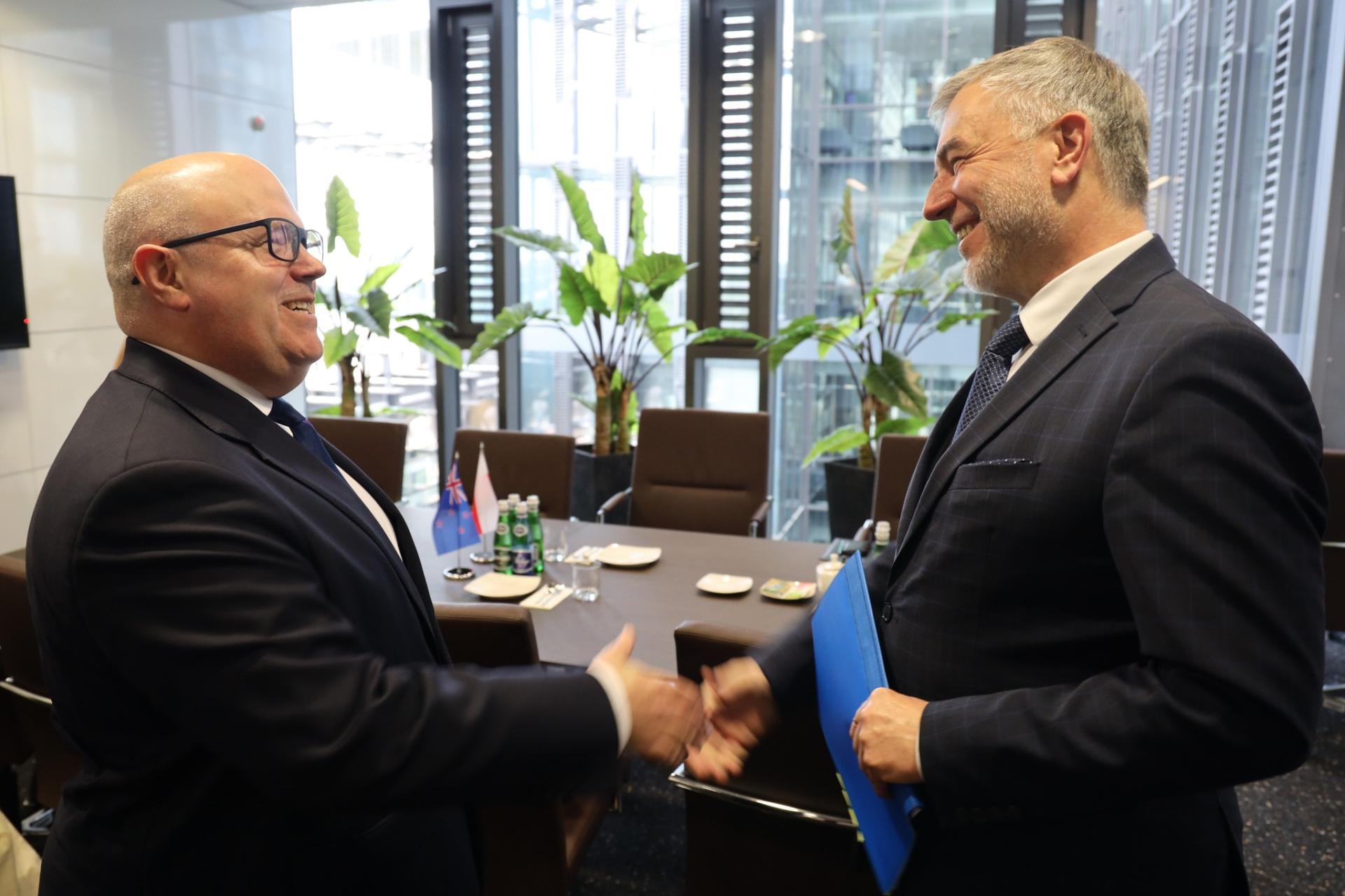 Odległość geograficzna nie dzieli, czyli wizyta Ambasadora Nowej Zelandii   - zobacz więcej