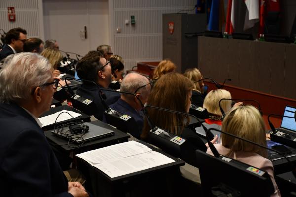 XV posiedzenie Sejmiku i wybór nowego skarbnika Województwa Wielkopolskiego - kliknij aby powiększyć