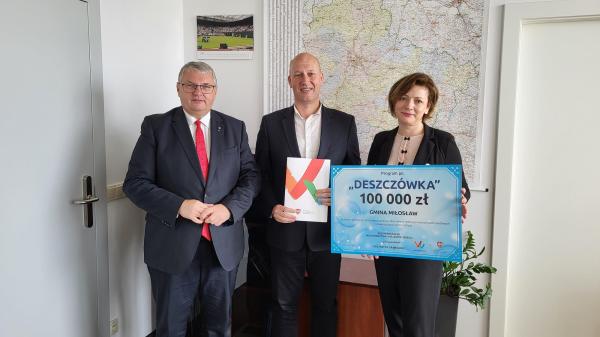 2 mln zł na 18 instalacji gromadzenia deszczówki- kliknij aby powiększyć