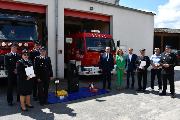 Nowy sprzęt dla strażaków z wielkopolskich jednostek OSP- kliknij aby powiększyć