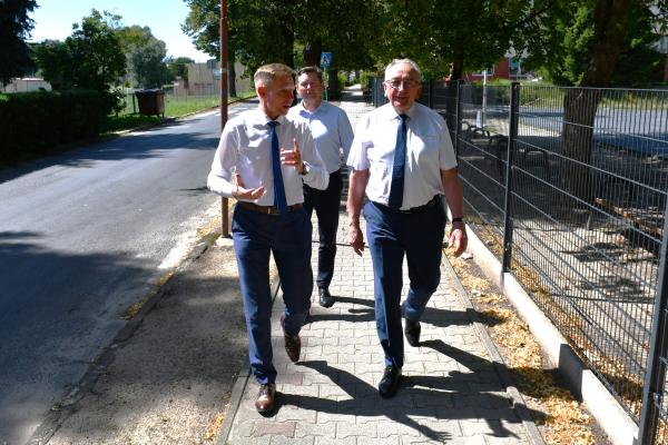 Wicemarszałek Wojciech Jankowiak odwiedził gminę Dolsk- kliknij aby powiększyć