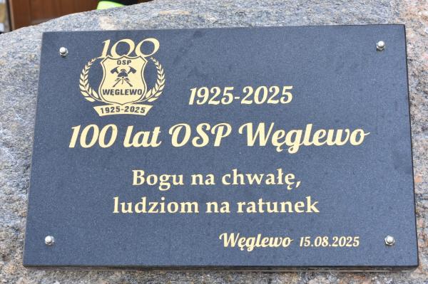 100-lecie OSP Węglewo z udziałem Wicemarszałka Jankowiaka- kliknij aby powiększyć