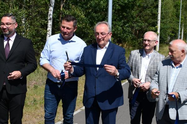 Wicemarszałek Jankowiak wizytował inwestycje w Nowym Tomyślu- kliknij aby powiększyć