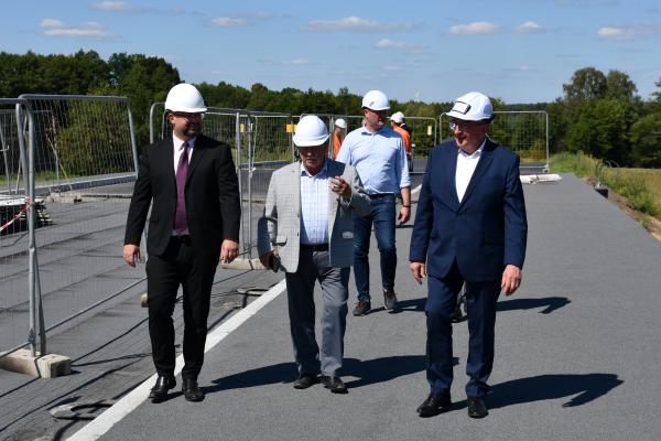 Wicemarszałek Jankowiak wizytował inwestycje w Nowym Tomyślu- kliknij aby powiększyć