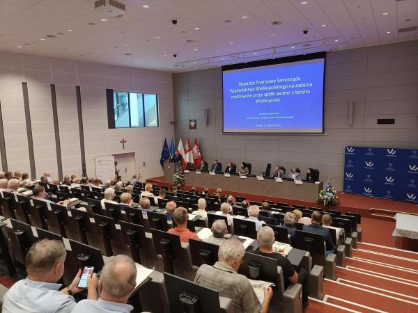 Samorząd Województwa Wielkopolskiego zorganizował Wielkopolskie Forum Spółek Wodnych.- kliknij aby powiększyć