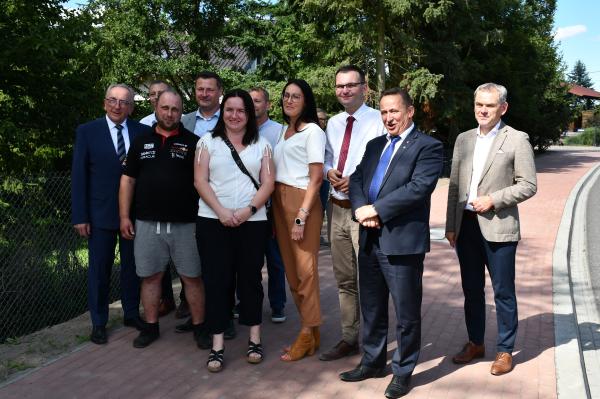 Wicemarszałek Jankowiak wizytował budowę dwóch ważnych obwodnic- kliknij aby powiększyć