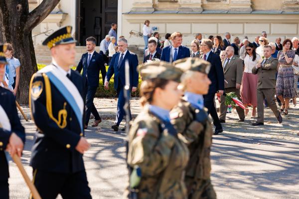 86. rocznica wybuchu II wojny światowej z udziałem Marszałka Marka Woźniaka- kliknij aby powiększyć