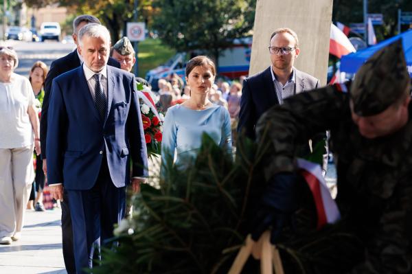 86. rocznica wybuchu II wojny światowej z udziałem Marszałka Marka Woźniaka- kliknij aby powiększyć
