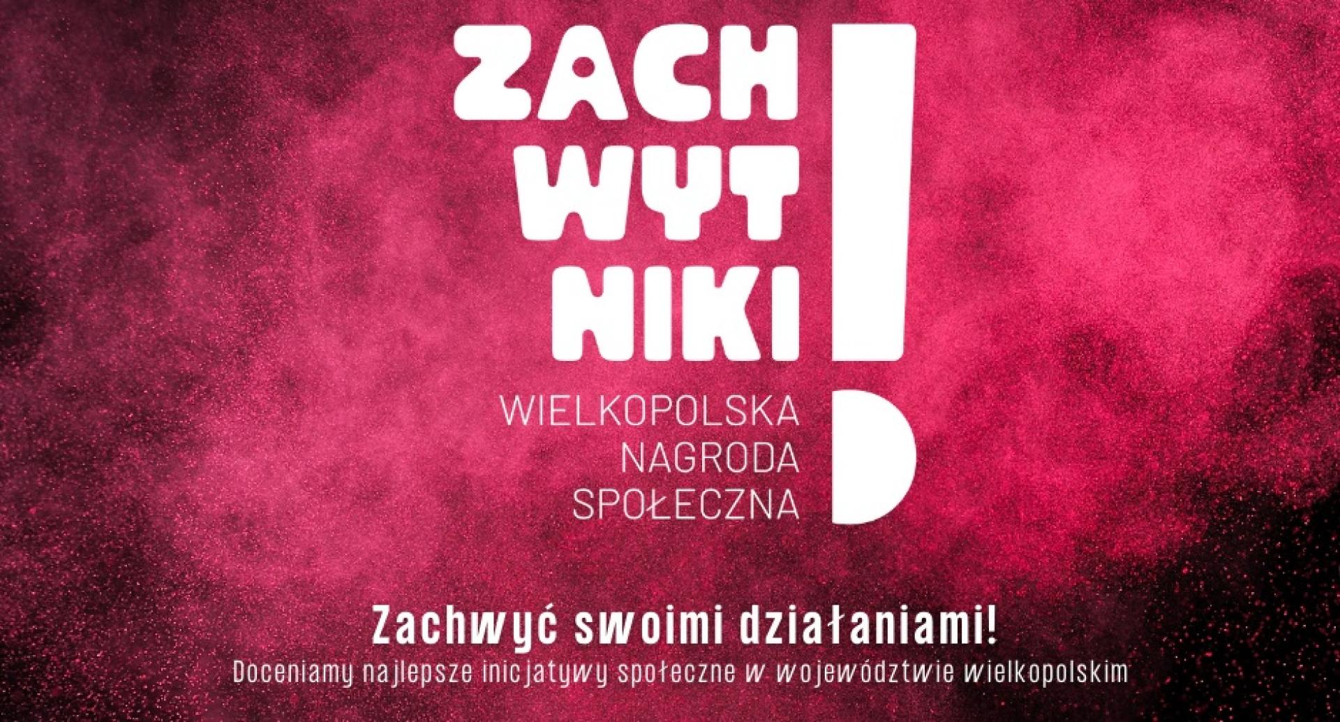 Zachwyć Wielkopolskę swoimi społecznymi działaniami. Wystartowały ZACHWYTNIKI!     - zobacz więcej