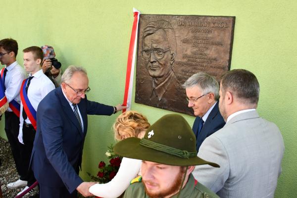 Wojewoda Król upamiętniony w Szreniawie- kliknij aby powiększyć